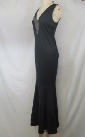RF74 - Robe sirène noire - Body Flirt - Taille 34/36 Très bon état - Vue 3 - 